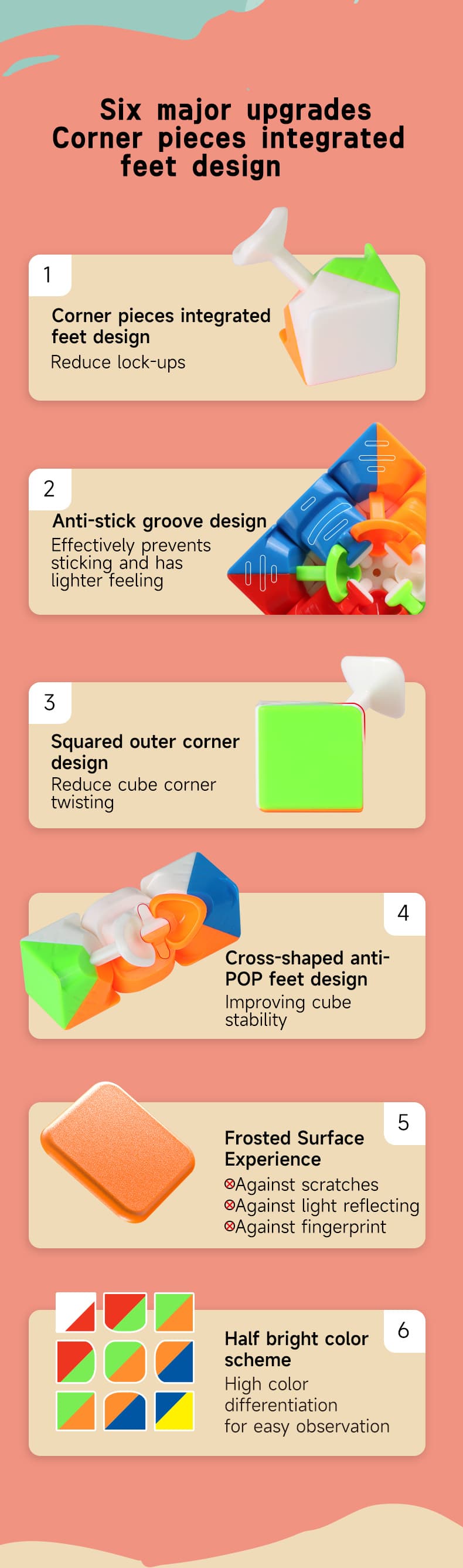 QiYi QiMeng V2 3x3 - Stickerless image 14