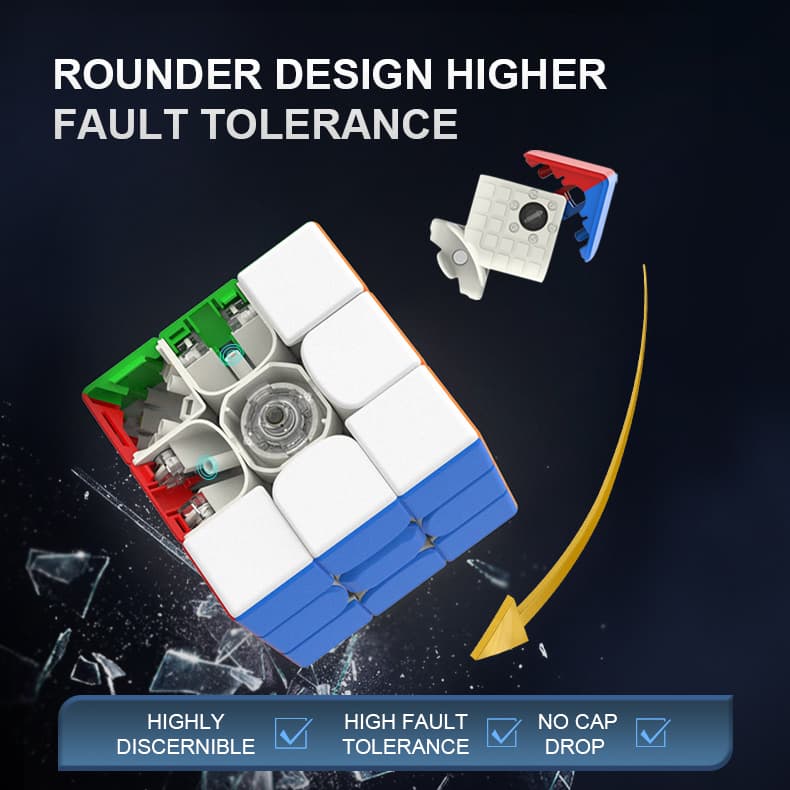 YJ MGC EVO 3x3 II Ball-Core - Stickerless image 3