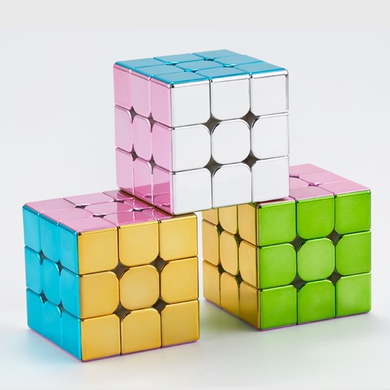 Cyclone Boys Metallic 3x3 Magnetic - Macaron image 3