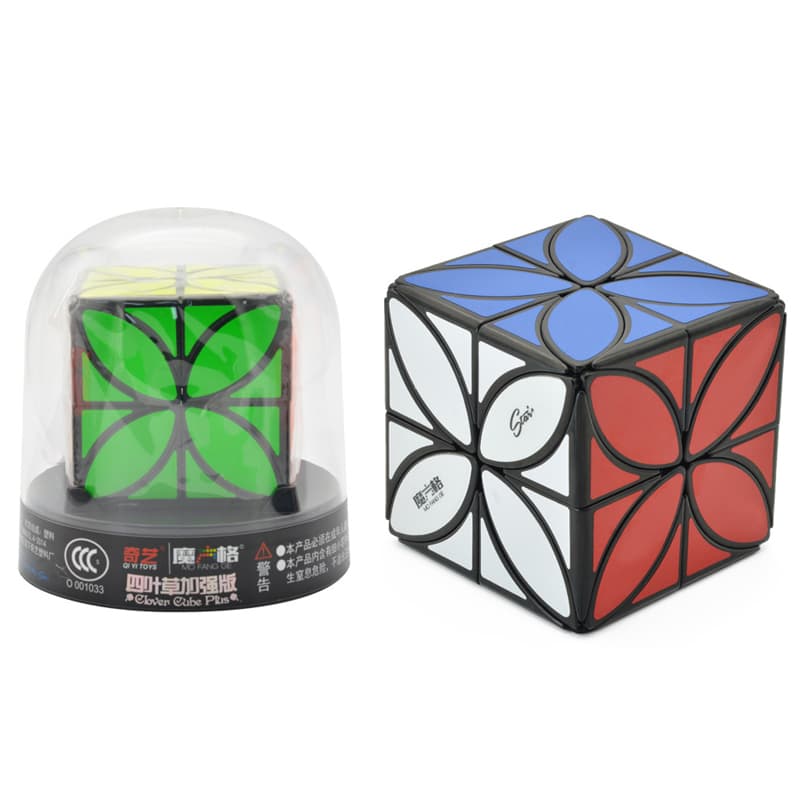 QiYi MoFangGe Clover Plus Cube - Black image 2