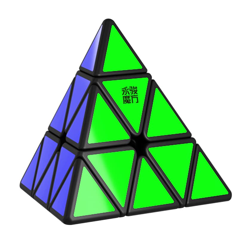 YJ Yulong Pyraminx v2 M - Black image 1