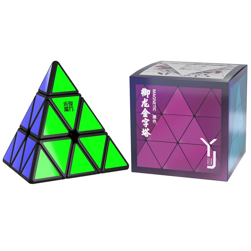 YJ Yulong Pyraminx v2 M - Black image 2