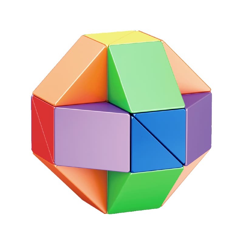 Moyu 24 Blocks Snake Puzzle image 1