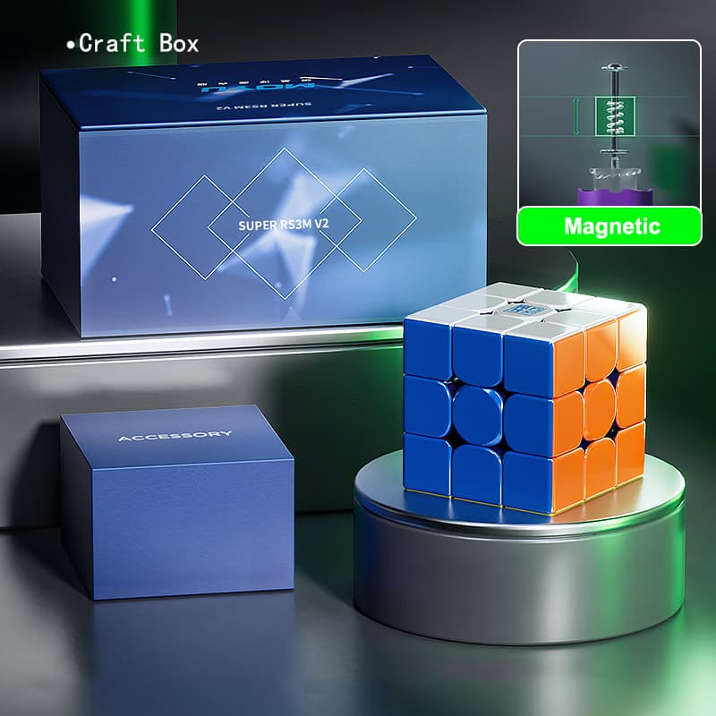 Super RS3M V2 UV Magentic 3x3 image 2