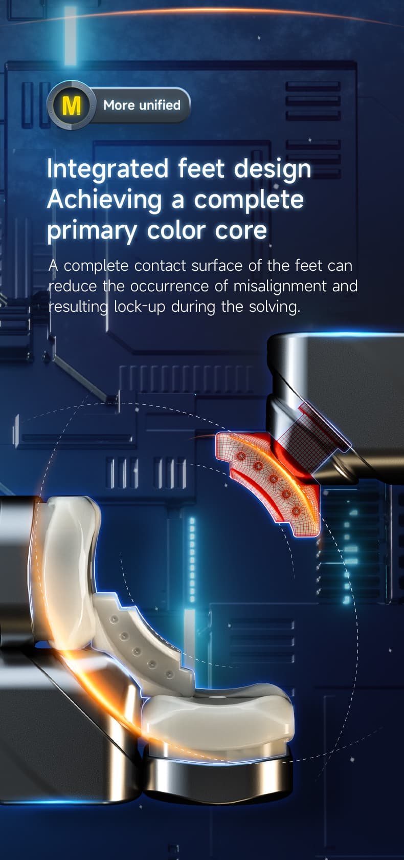 QiYi Magnetic Pro 3x3 Maglev - stickerless image 13