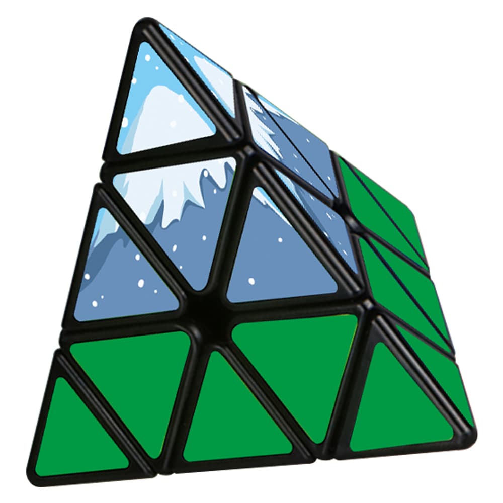 QiYi Snow Mountain Pyraminx  image 1