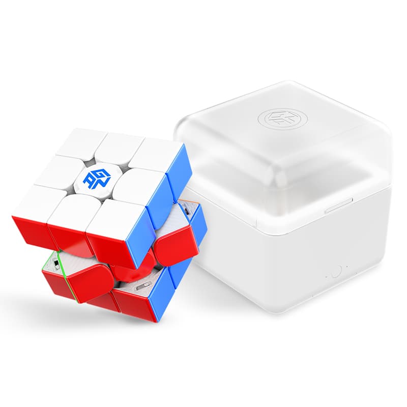 GAN 12 UI Free Play 3x3 Bluetooth Smart Cube (PowerPod Charger) image 1