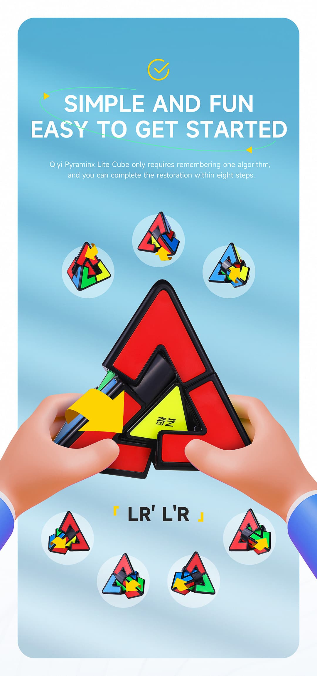 QiYi Pyraminx Lite image 5