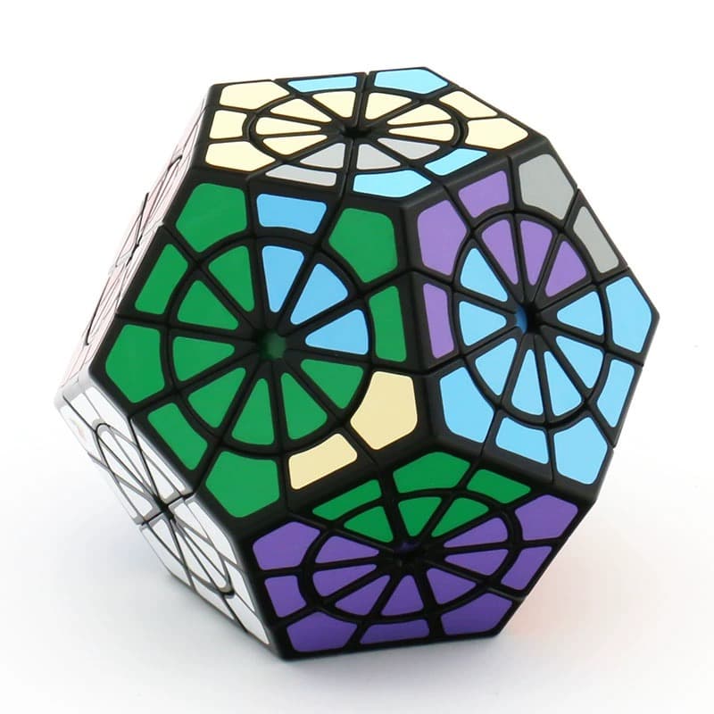 MF8 Crazy Crystal Dodecahedron - Black image 6