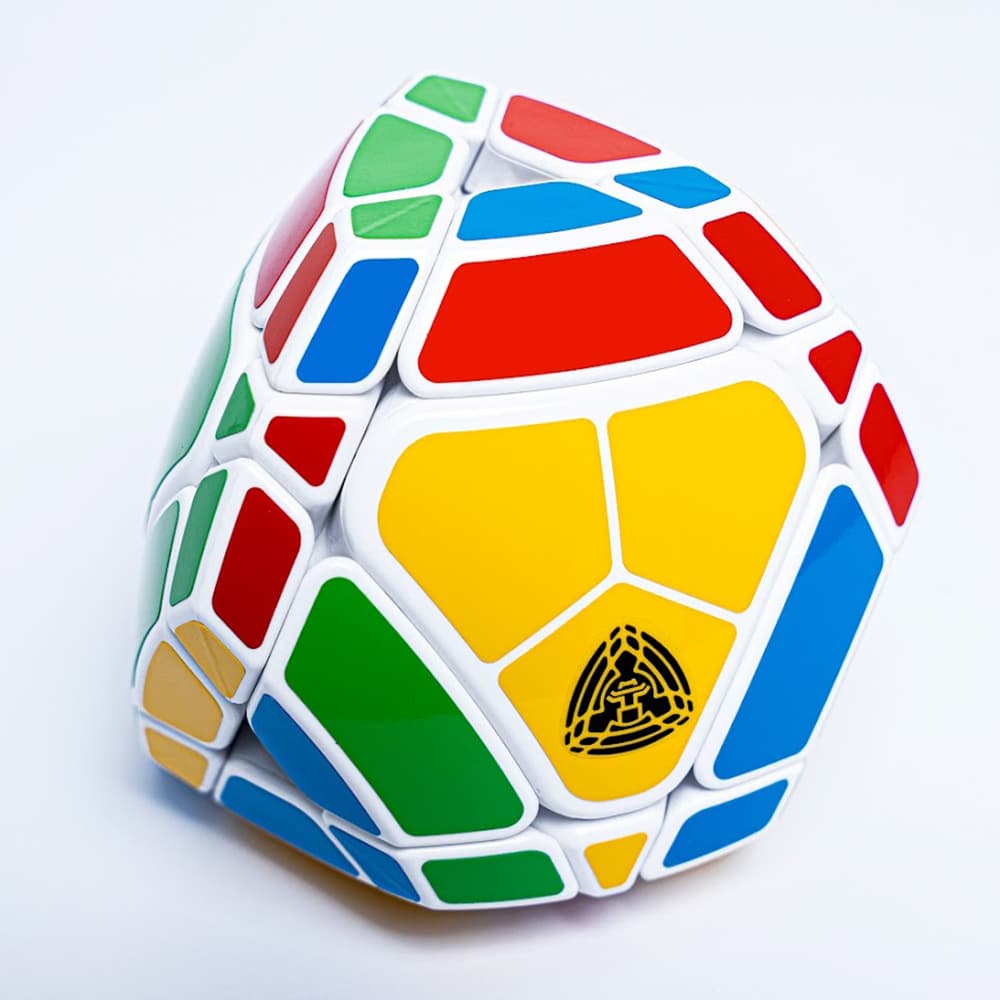 Void Hanoiminx Cube - White image 5