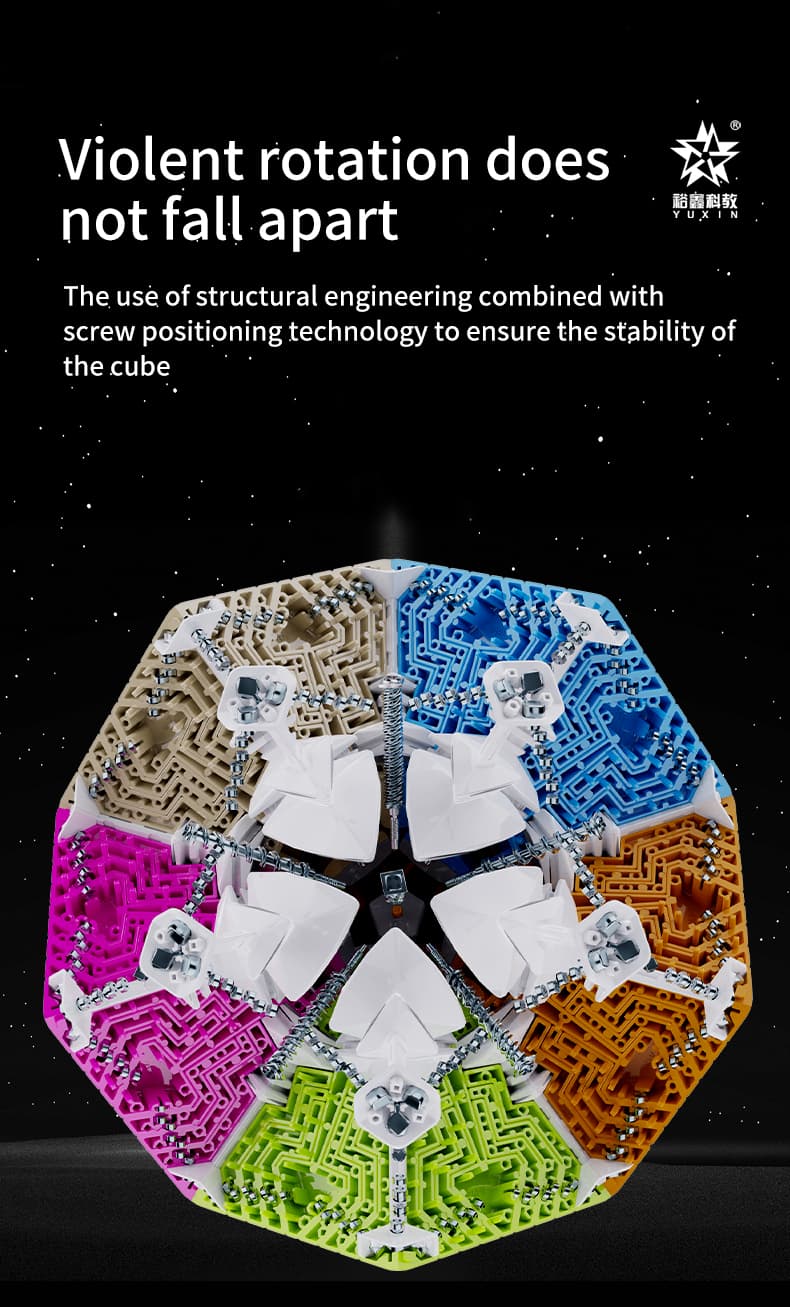 YuXin Huanglong Petaminx - Stickerless image 9