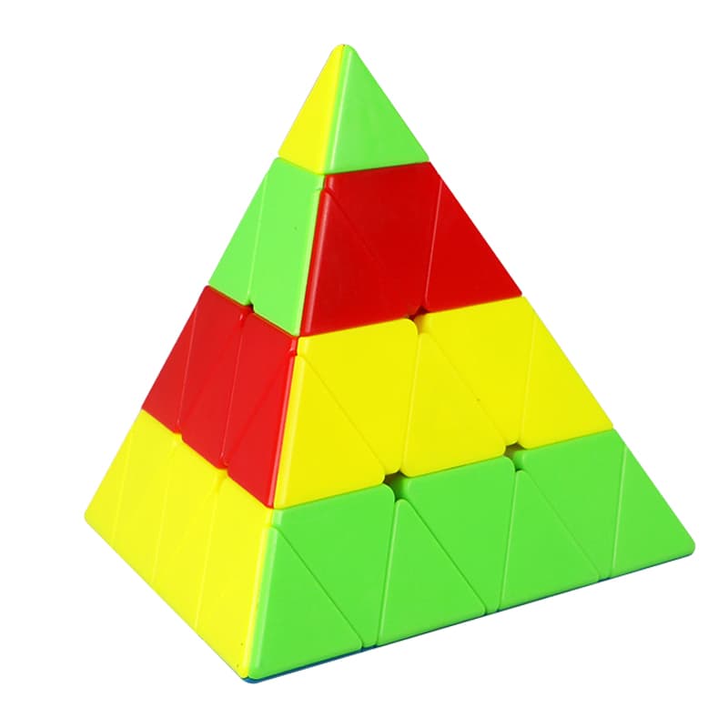 QiYi 4x4 Pyraminx Cube - Stickerless image 1