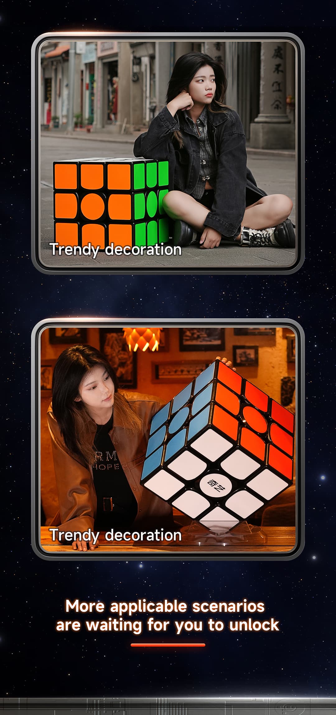 QiYi Warrior Plus Max Box 3x3 (38cm) - Black image 7