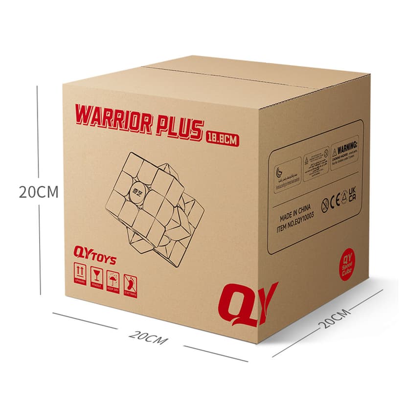 QiYi Warrior Plus 3x3 (18.8cm) - Stickerless image 2