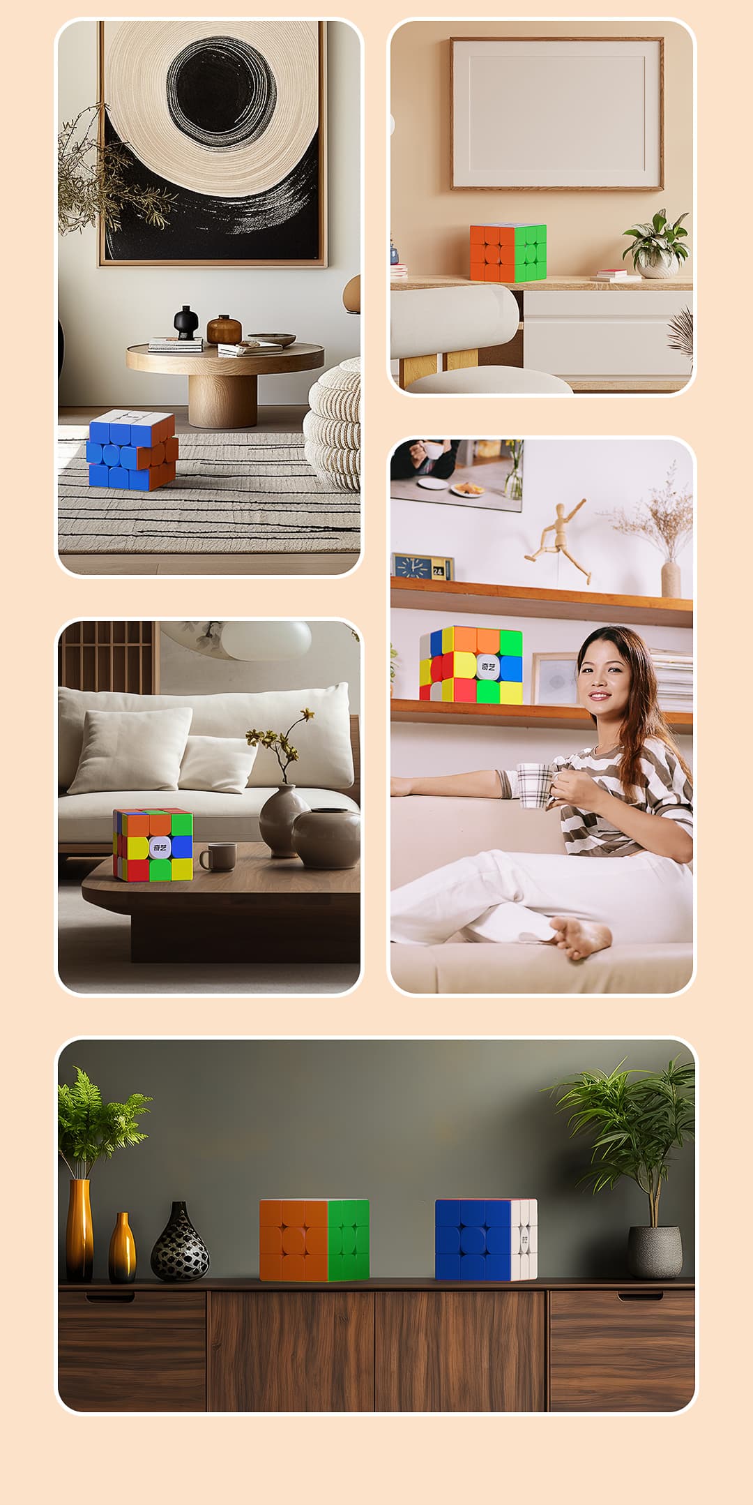 QiYi Warrior Plus 3x3 (18.8cm) - Stickerless image 7