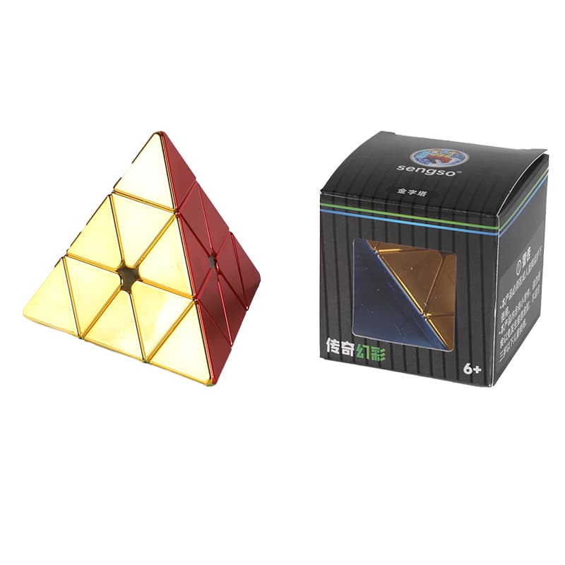 SengSo Metallic Pyraminx - Stickerless image 2