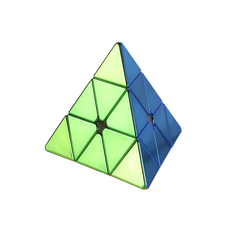 SengSo Metallic Pyraminx M - Stickerless image 1