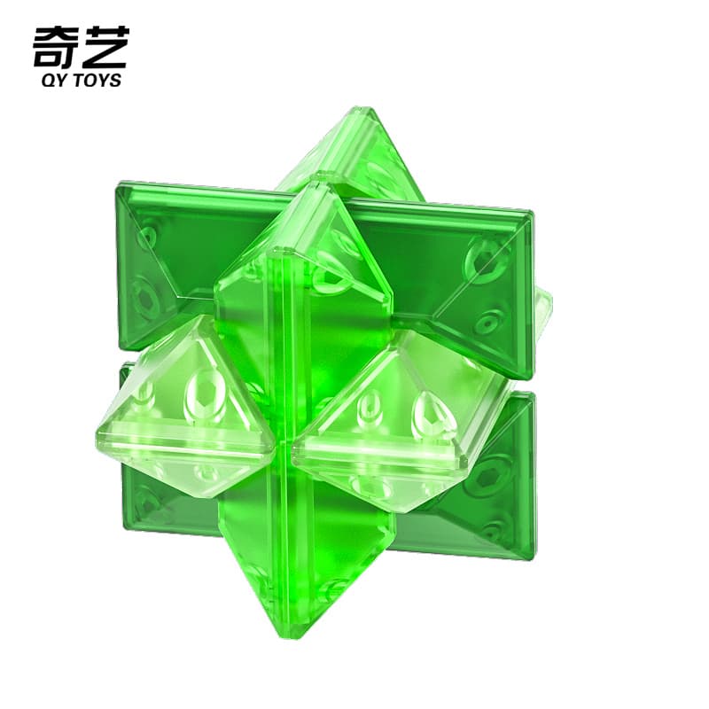 QiYi KML Gem Puzzle - Trans.Green image 1