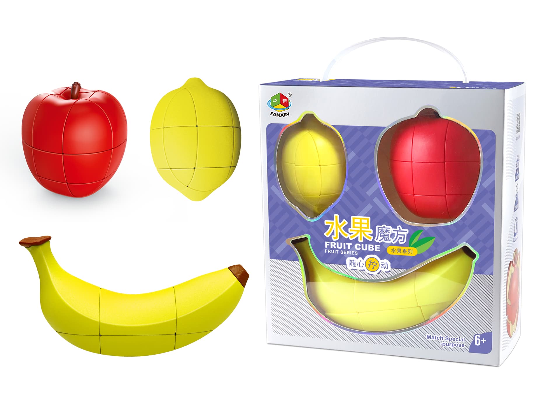 Fanxin Fruits 3 Set Cube