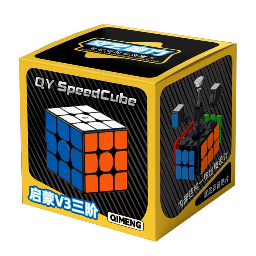 QiYi QiMeng V3 3x3 - Black image 2