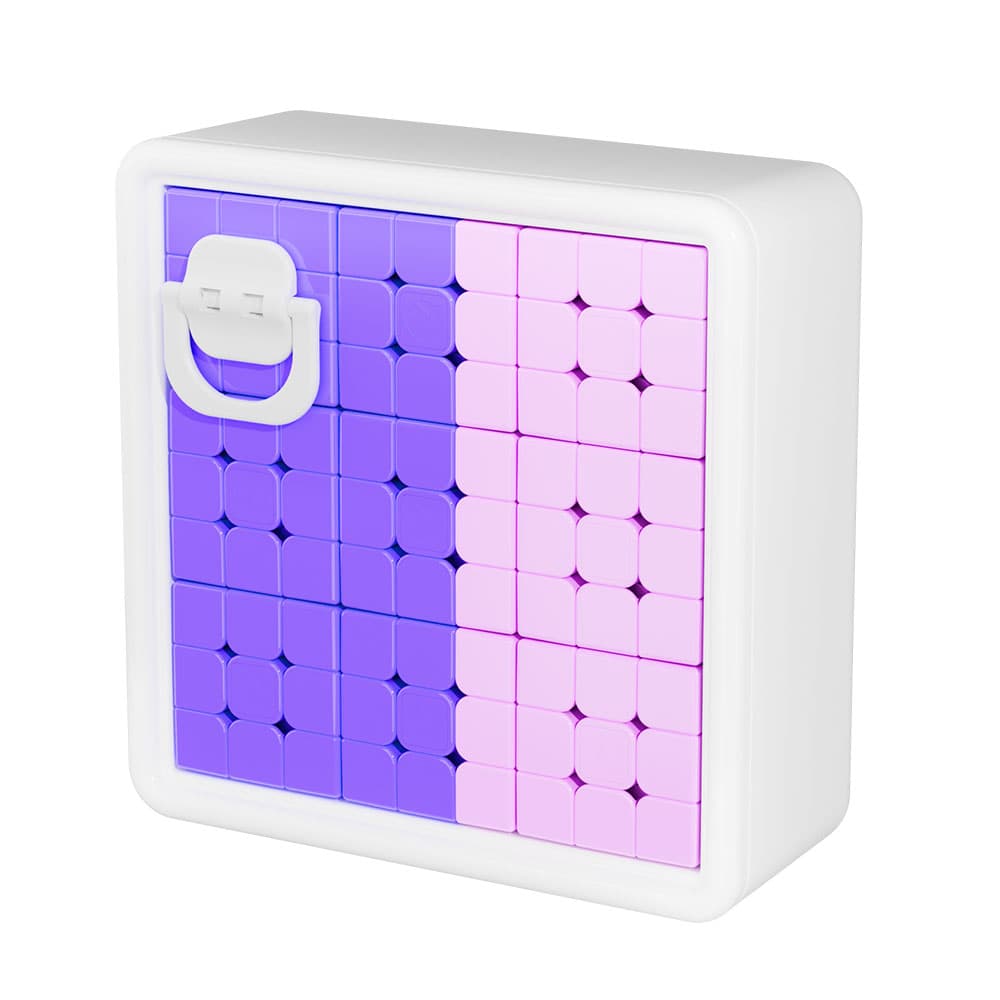 MG 9 cube Mosaic  - Pink + Purple