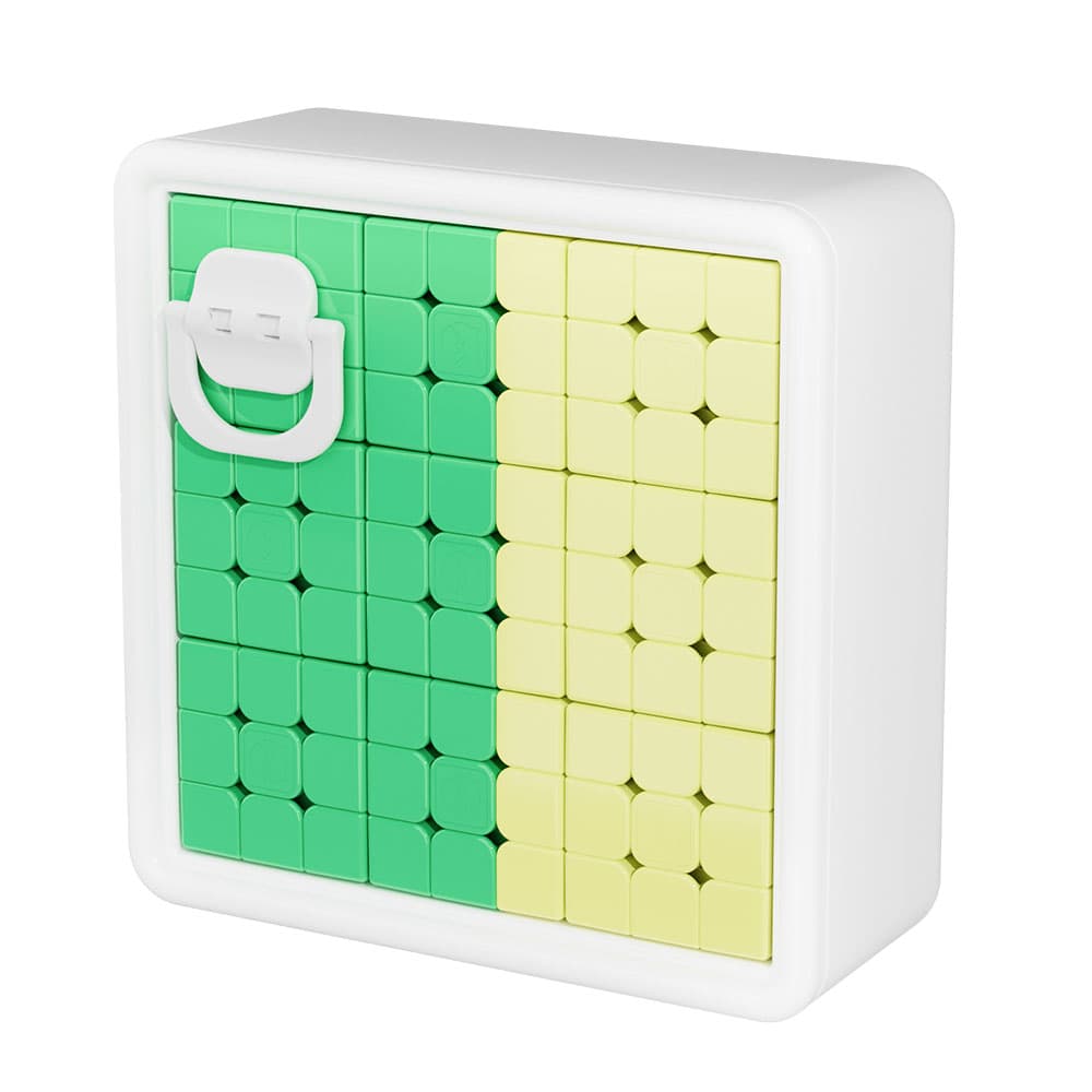MG 9 cube Mosaic - Yellow + Green