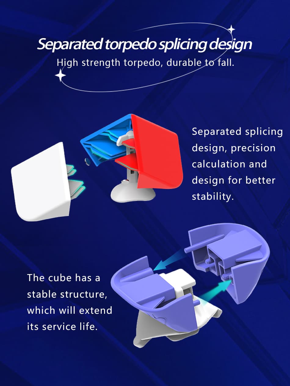 DianSheng 9CM Googol Magnetic 2x2 - Stickerless image 12