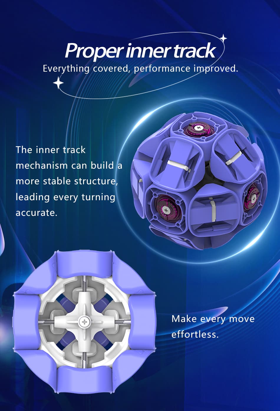 DianSheng 9CM Googol Magnetic 2x2 - Stickerless image 13