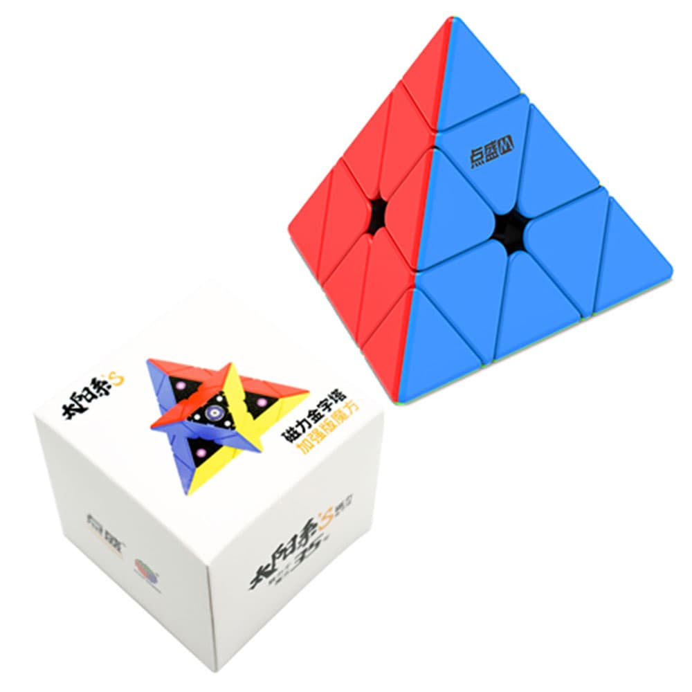 DianSheng Solar S Pyraminx 2023 - Black