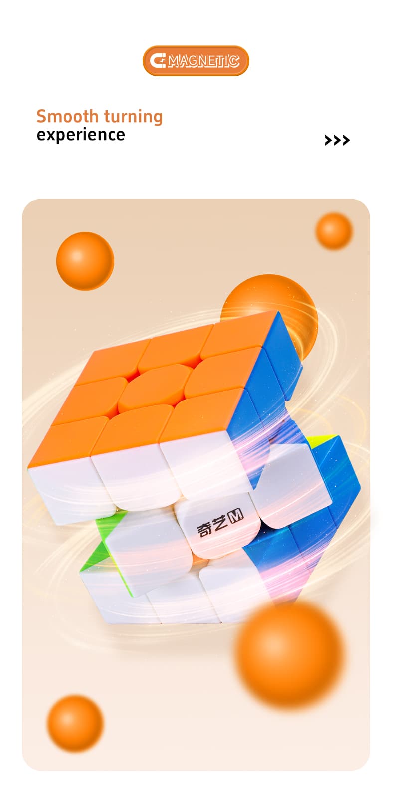 QiYi QiMeng Plus M 3x3 - Stickerless image 8