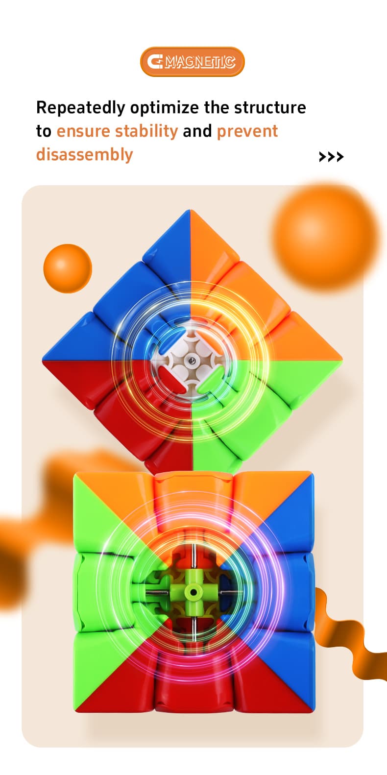 QiYi QiMeng Plus M 3x3 - Stickerless image 9