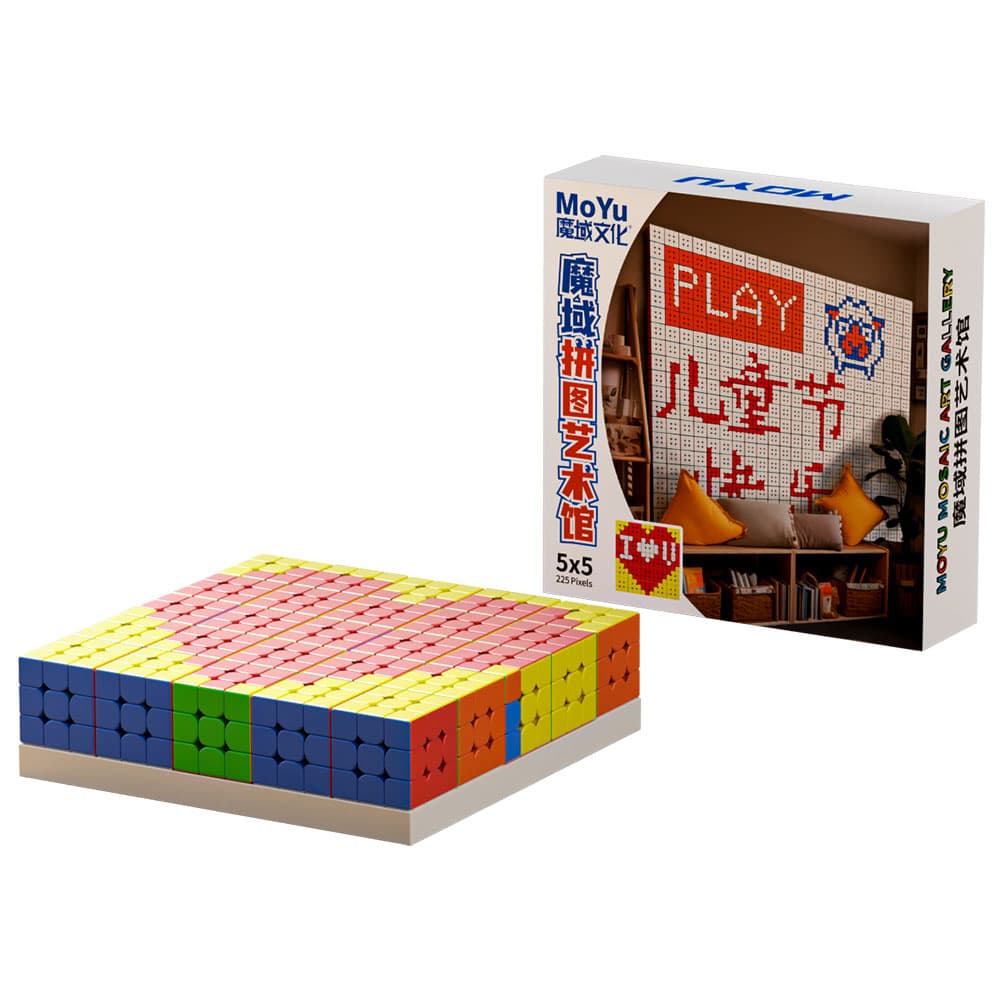 MoYu Mosaic 3.0 CM 3x3 (25 PCS) - Stickerless image 2