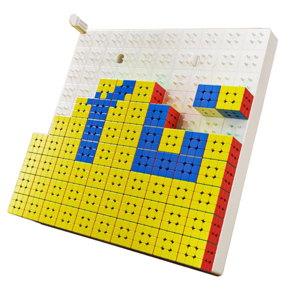 MoYu Mosaic 3.0 CM 3x3 (100 PCS) - Stickerless image 1