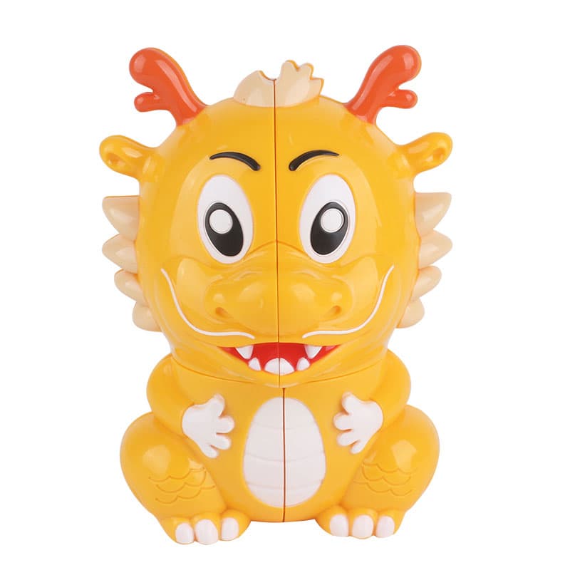 YuXin Dragon 2x2 Cube - Yellow image 1