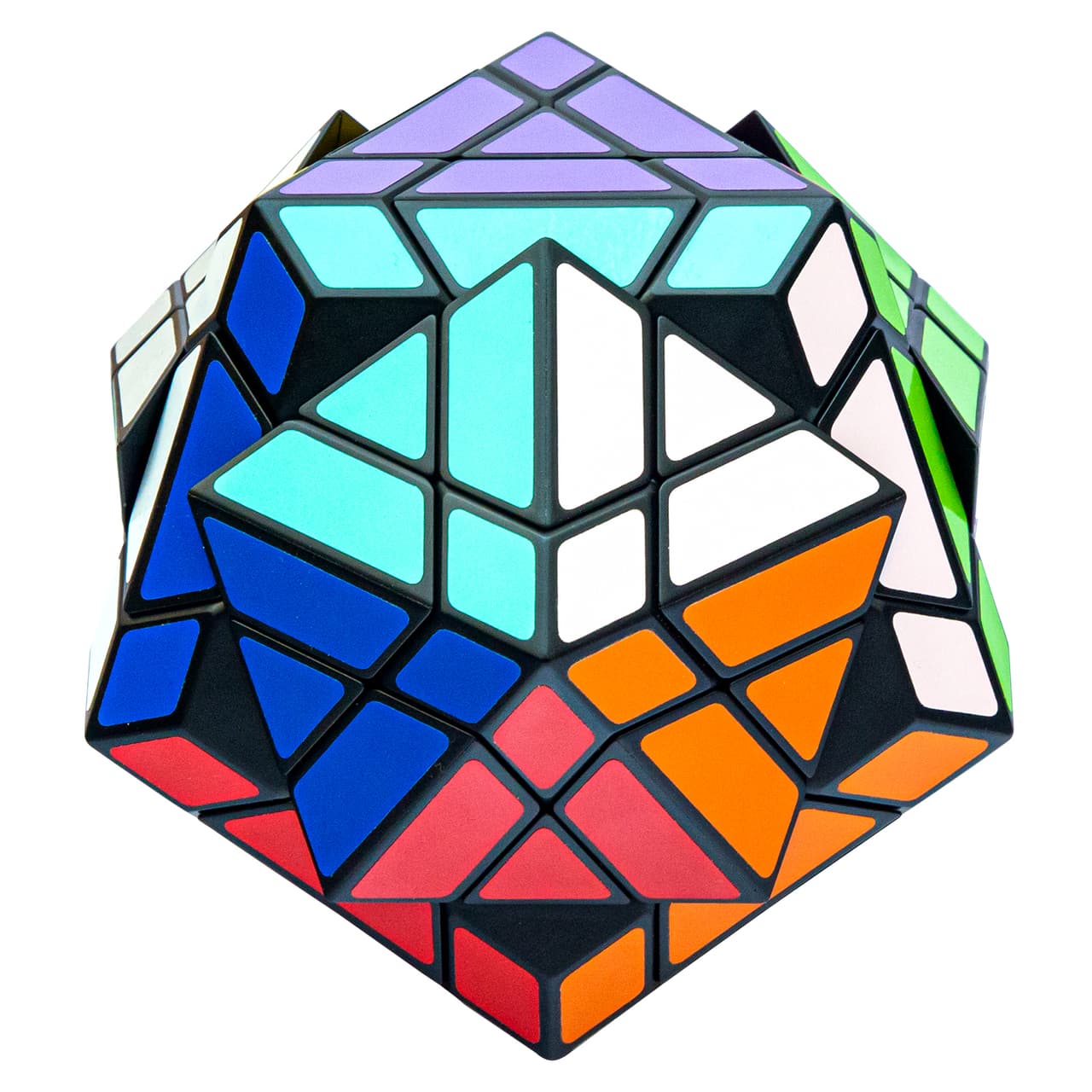 GalaxyPuzzle Icosaminx - Black image 2