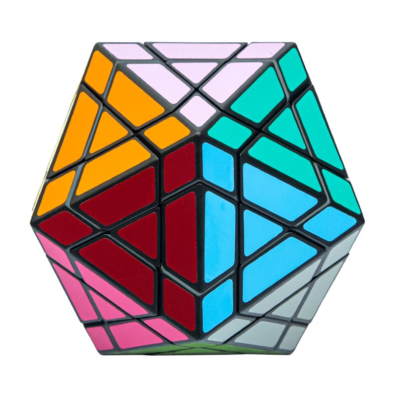 GalaxyPuzzle Icosaminx - Black image 4