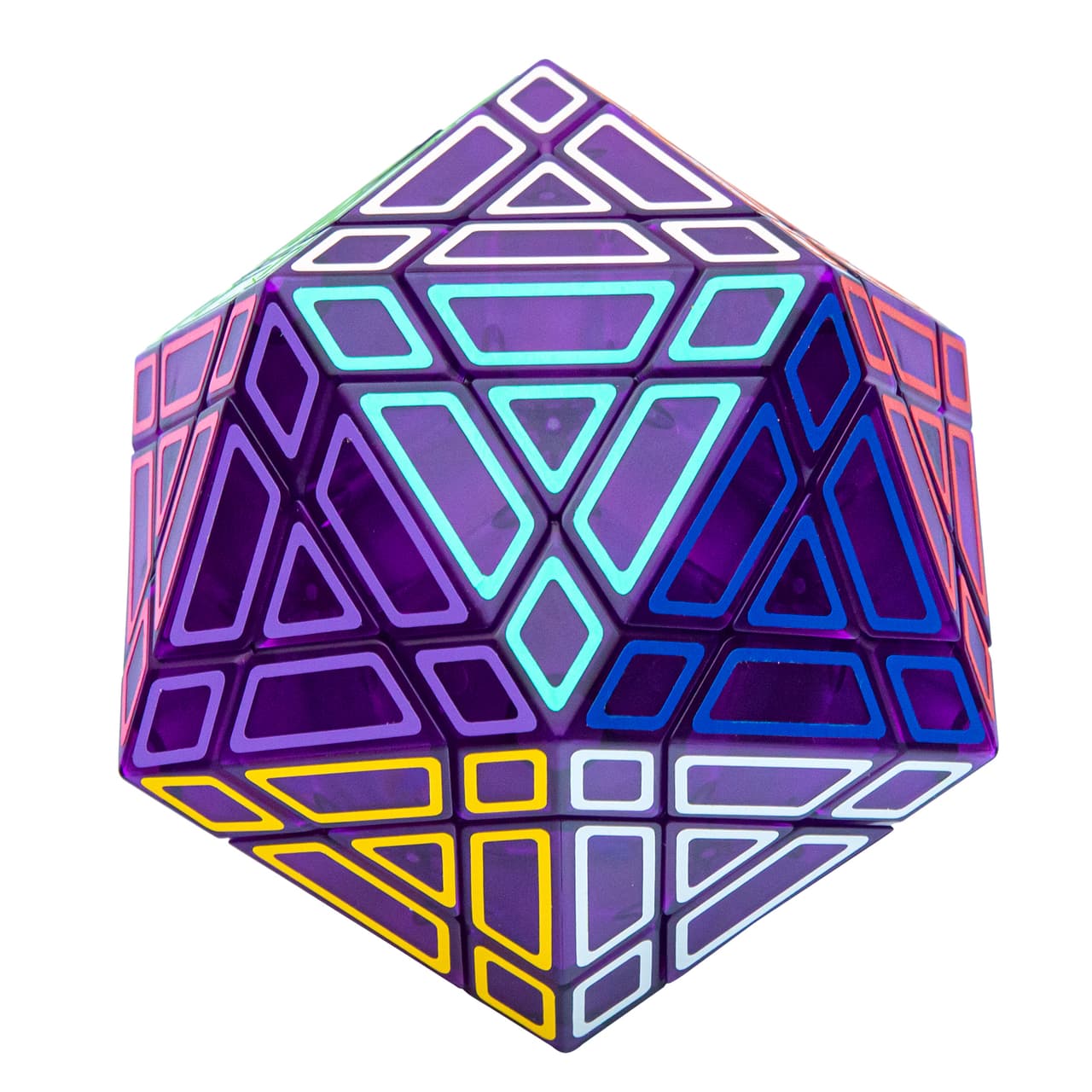 GalaxyPuzzle Icosaminx - Purple image 2