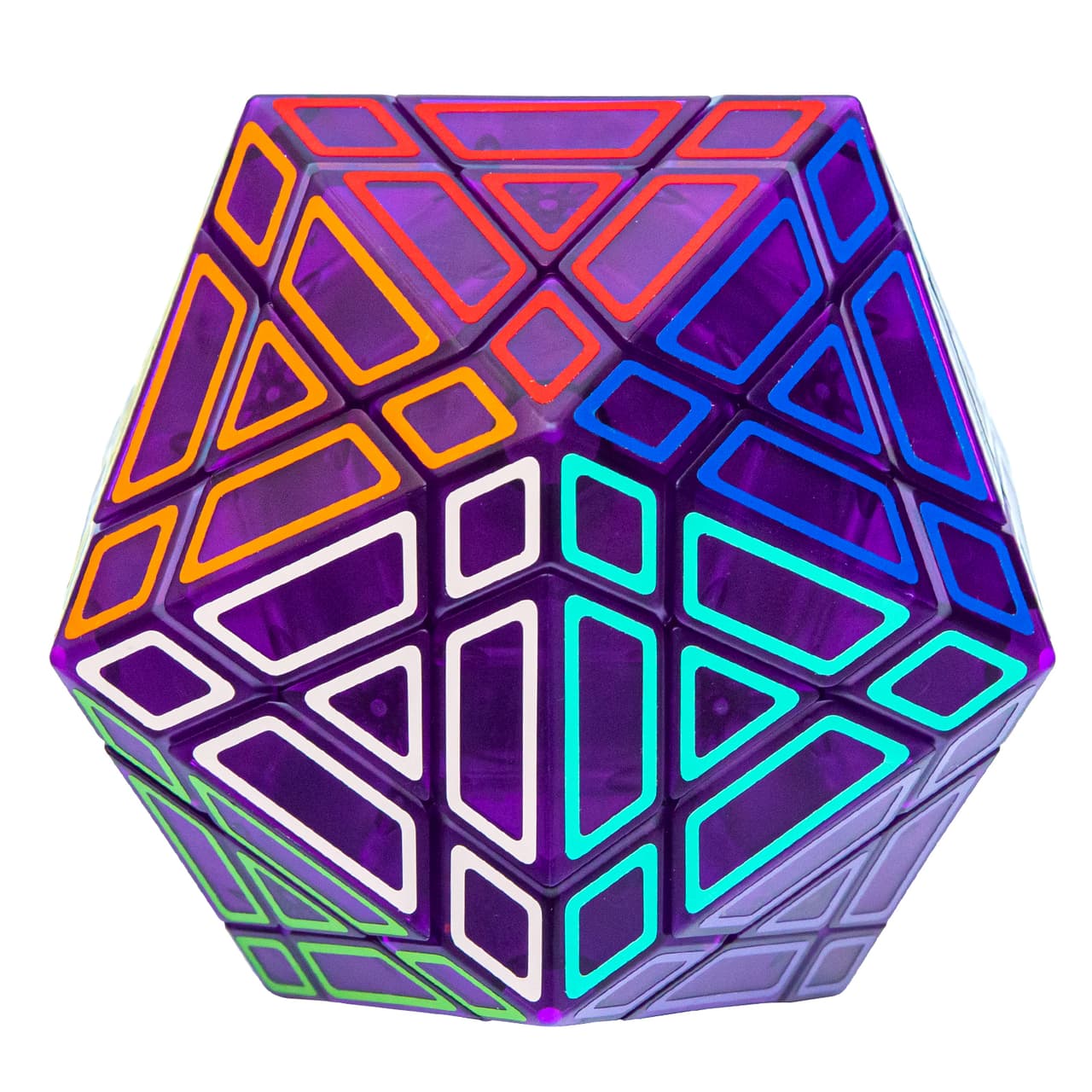 GalaxyPuzzle Icosaminx - Purple image 3