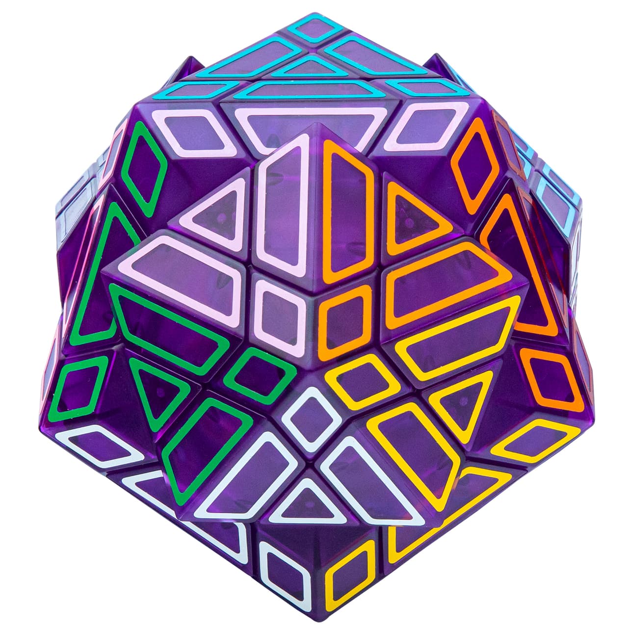 GalaxyPuzzle Icosaminx - Purple image 4