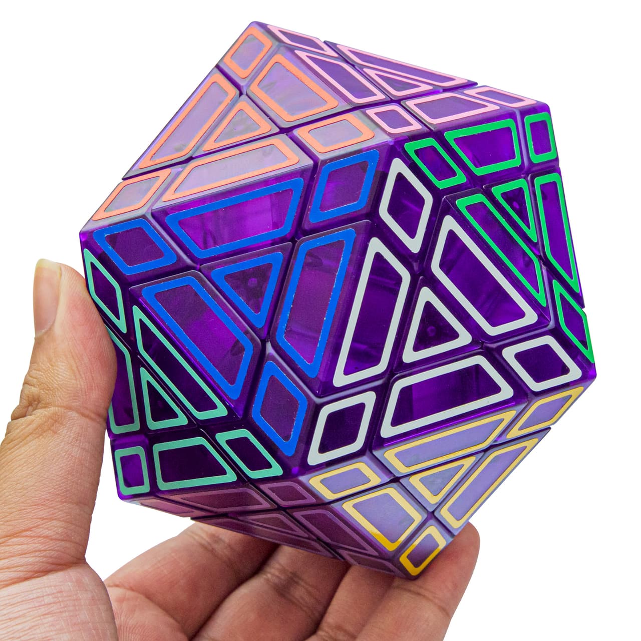 GalaxyPuzzle Icosaminx - Purple image 5