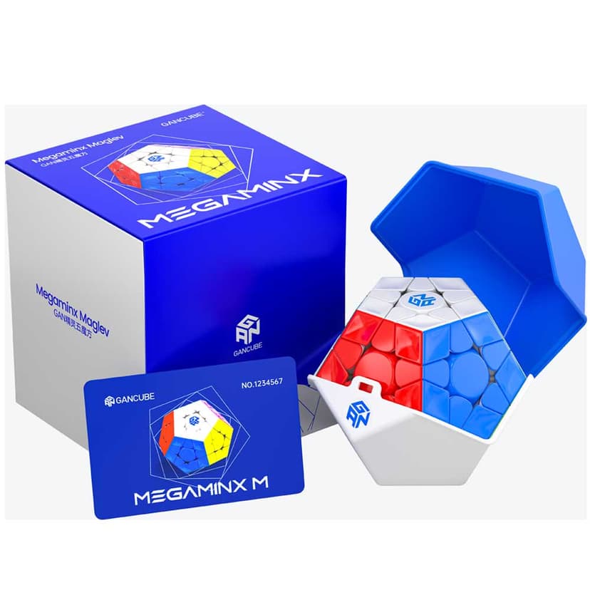 GAN Megaminx V2 Maglev UV (Black) - Stickerless image 2