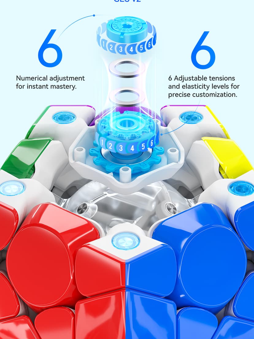 GAN Megaminx V2 Maglev UV (Grey) - Stickerless image 11
