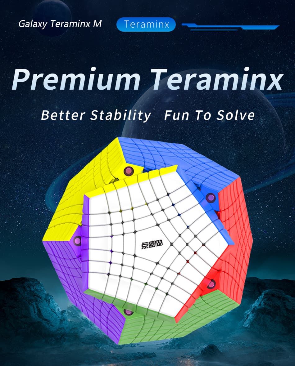 DianSheng Galaxy Teraminx M - Stickerless image 3