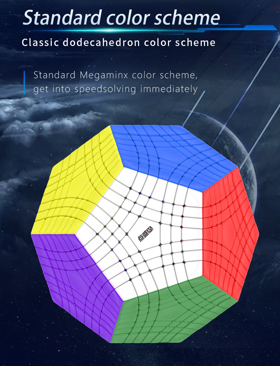 DianSheng Galaxy Teraminx M - Stickerless image 13