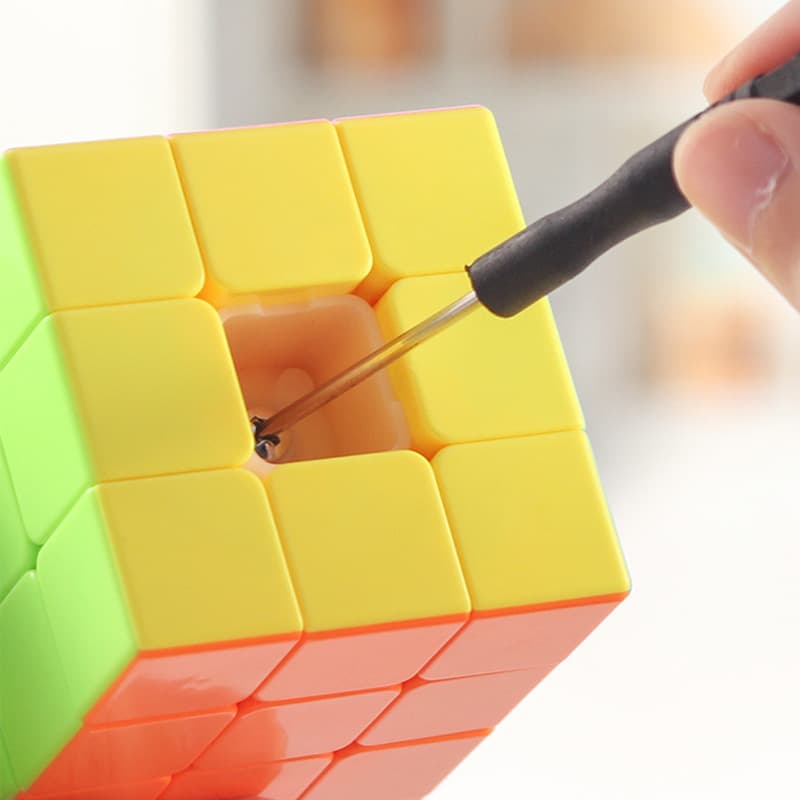 FanXin 3x3x4 Cube - Stickerless Pink image 3