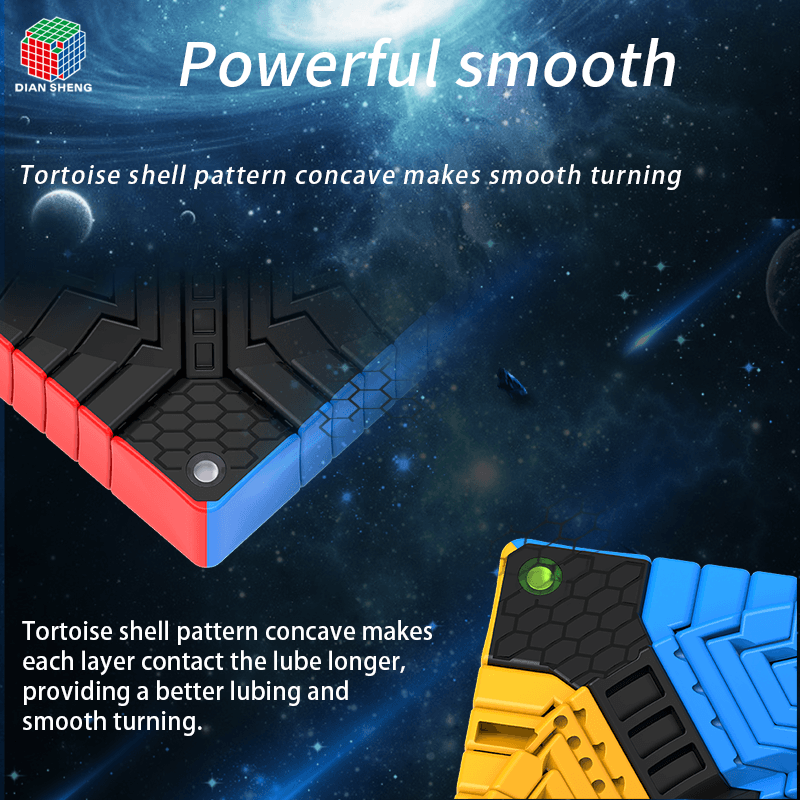 DianSheng Galaxy 13x13 Magnetic Black-Internals image 4