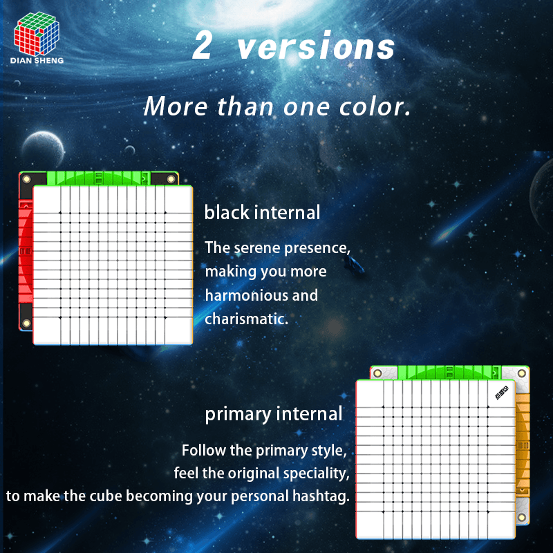 DianSheng Galaxy 13x13 Magnetic Black-Internals image 5