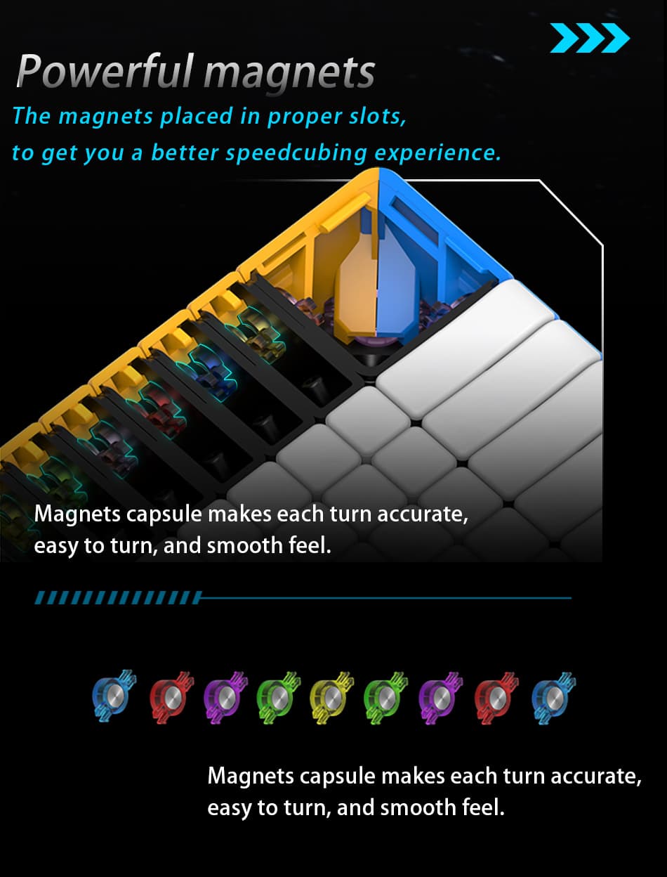 DianSheng Galaxy 13x13 Magnetic Black-Internals image 9