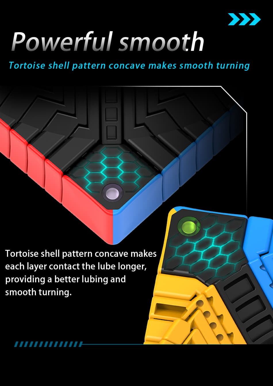 DianSheng Galaxy 13x13 Magnetic Black-Internals image 11