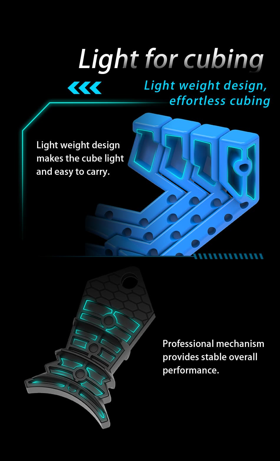 DianSheng Galaxy 13x13 Magnetic Black-Internals image 12